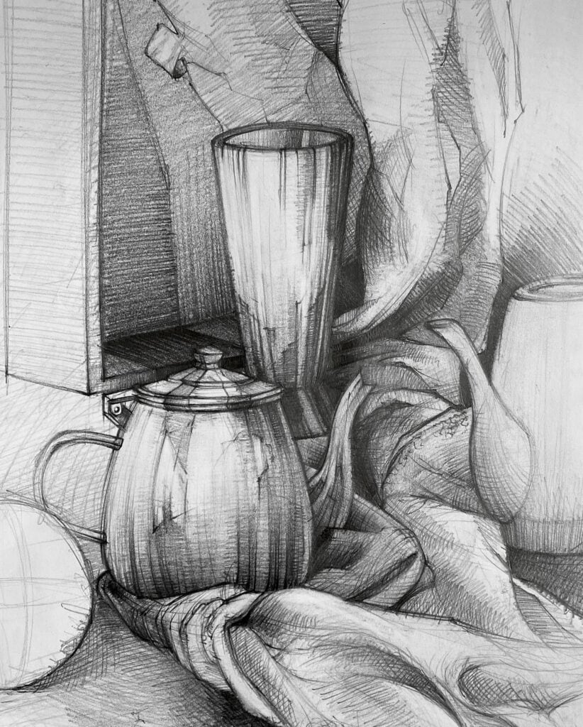 MARTWA NATURA W RYSUNKU- KURS RYSUNKU ONLINE